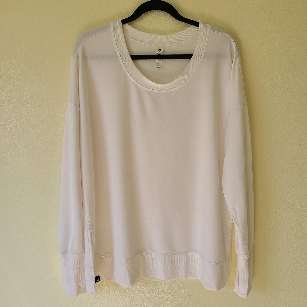 GLYDER White Tunic Top - XL